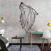 Origami Wolf Head | Wolf-Horde-17cm X 28cm-